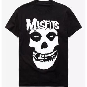Black Misfits Band Graphic T-Shirt (2014 Print)